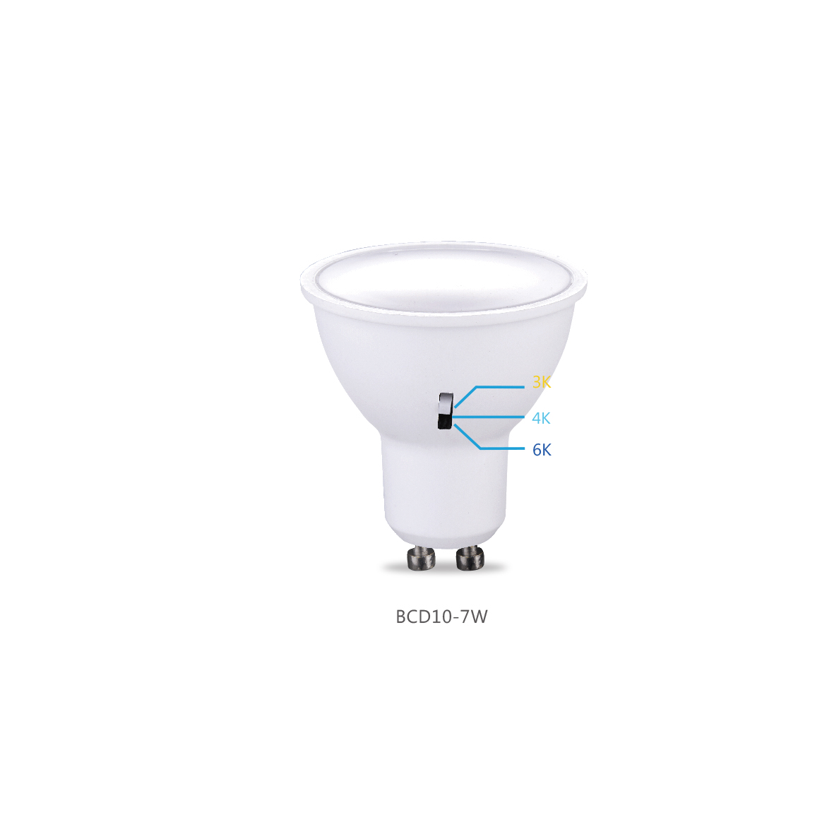 3CCT Patent Bulb BCD10-7W
